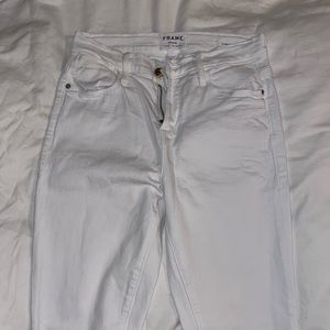 FRAME Denim Le High Skinny White Size 26